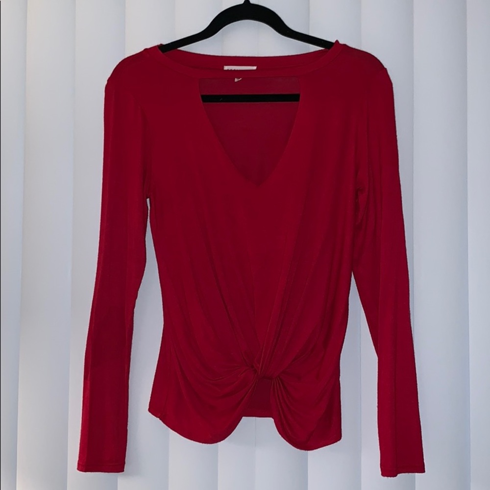 Red long sleeve
